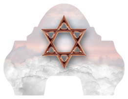 DARAY-L-120-PK-CP Star of David Pink Copper